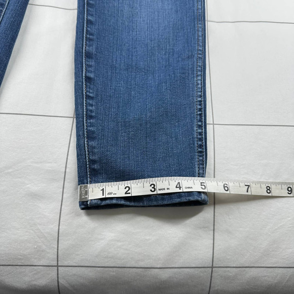 Madewell Jeans Womens 30 Petite Blue Curvy Roadtripper Skinny Stretch Denim - Picture 11 of 11